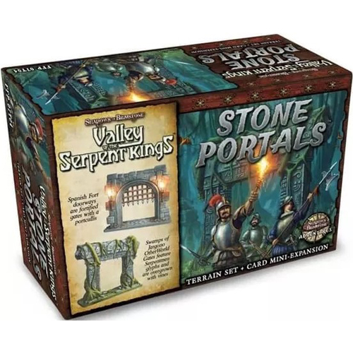 DMGFFP07T04 Shadows Of Brimstone Board Game: Stone Portals (Damaged) published by Flying Frog Productions