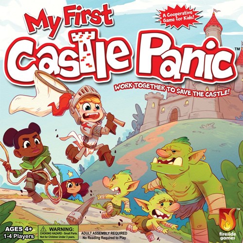 DMGFSD1013 My First Castle Panic Board Game (Damaged) published by Fireside Games