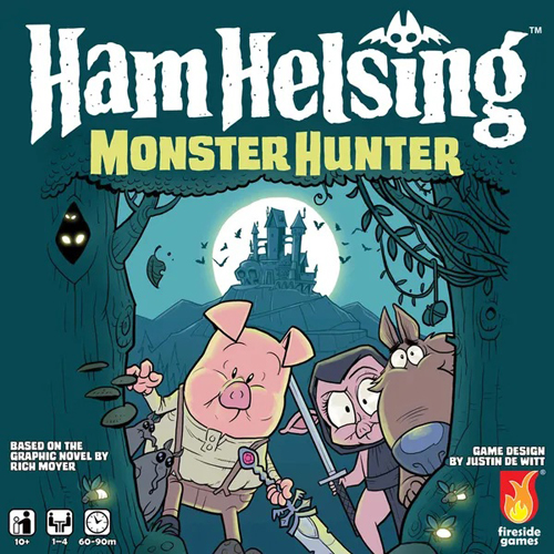 DMGFSD1023 Ham Helsing Board Game (Damaged) published by Fireside Games