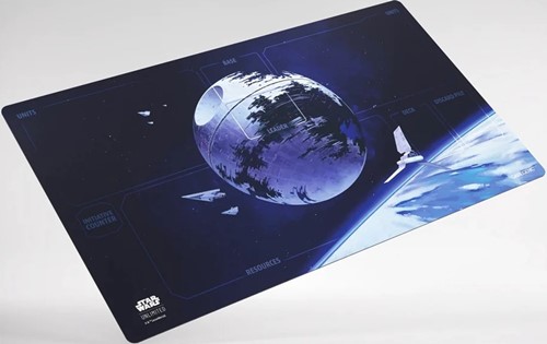 DMGGGS40044ML Star Wars: Unlimited Game Mat - Death Star (Damaged) published by Gamegenic