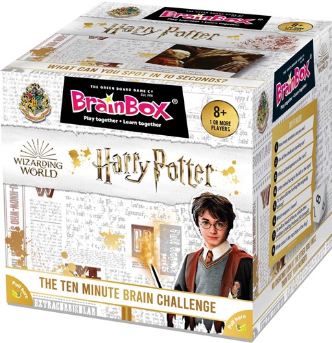 DMGGRE91046 BrainBox Game: Harry Potter (Damaged) published by Green Board Games