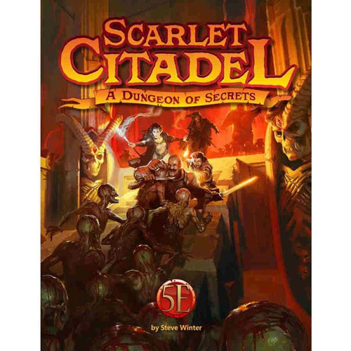 DMGKOB9085 Dungeons And Dragons RPG: Scarlet Citadel (Damaged) published by Kobold Press
