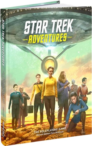 DMGMUH0142401 Star Trek Adventures RPG: Second Edition Core Rulebook (Damaged) published by Modiphius