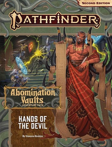2!DMGPAI90164 Pathfinder 2 #164 Abomination Vaults Chapter 2: Hands Of The Devil (Damaged) published by Paizo Publishing