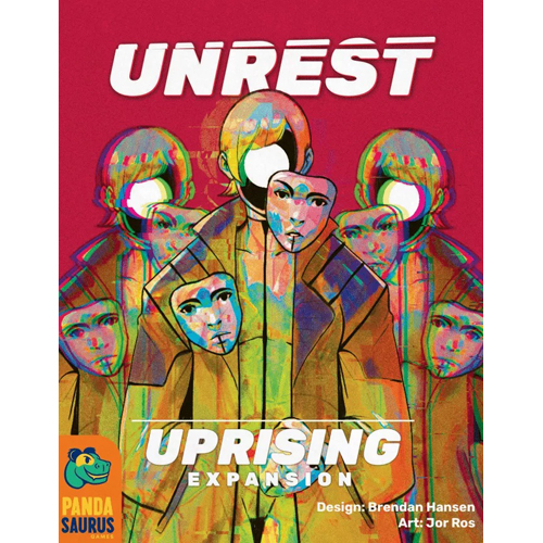 DMGPANUNRESTEXP01 Unrest Card Game: Uprising Expansion (Damaged) published by Pandasaurus Games