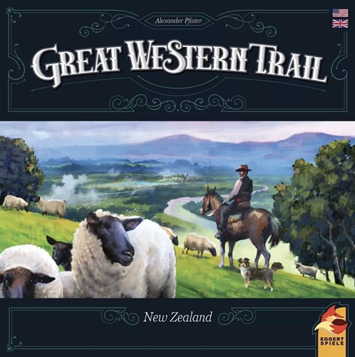 DMGPBGESG50180EN Great Western Trail Board Game: New Zealand Edition (Damaged) published by Plan B Games