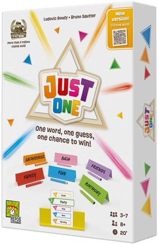 DMGREPJOEN01 Just One Card Game: Refresh (Damaged) published by Repos Production