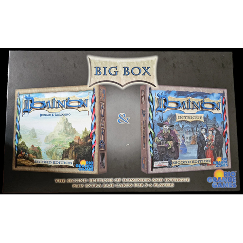 DMGRGG540 Dominion Card Game: Big Box 2nd Edition (Damaged) published by Rio Grande Games
