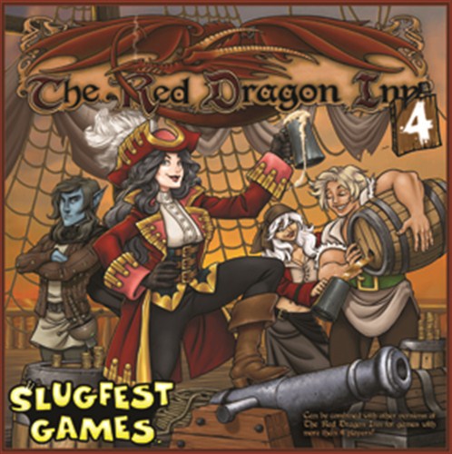 DMGSFG014 Red Dragon Inn Card Game: 4 (Damaged) published by Slugfest Games
