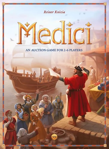 DMGSFMED001 Medici Board Game (Damaged) published by Steamforged Games