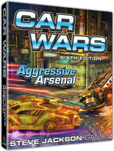 DMGSJ2448 Car Wars Board Game: Sixth Edition: Aggressive Arsenal Expansion (Damaged) published by Steve Jackson Games