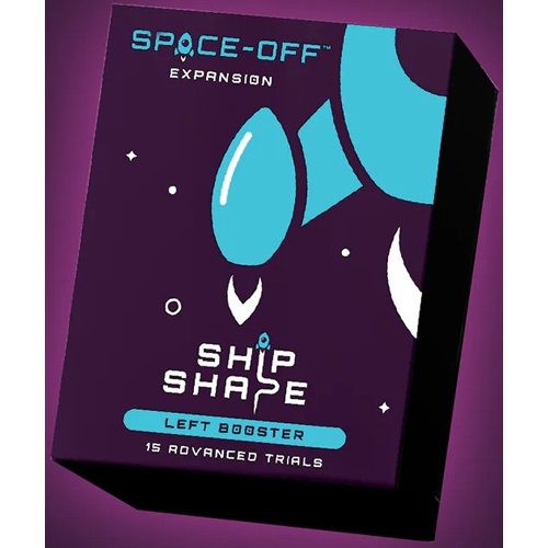 DMGSOSHLBE01 Space-Off: Ship Shape Left Booster Expansion (Damaged) published by Rule 1 Games LLC