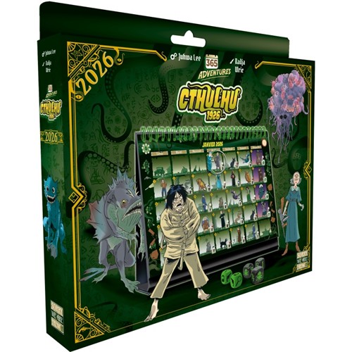 DMGSWFAVD 365 Adventures Calendar: Cthulhu 1926 (Damaged) published by Sorry We Are French