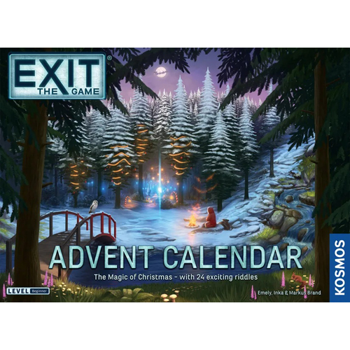 DMGTHK683012 EXIT Card Game: Advent Calendar: The Magic Of Christmas (Damaged) published by Kosmos Games
