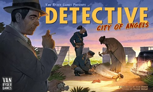 DMGVRG007 Detective Board Game: City Of Angels (Damaged) published by Van Ryder Games