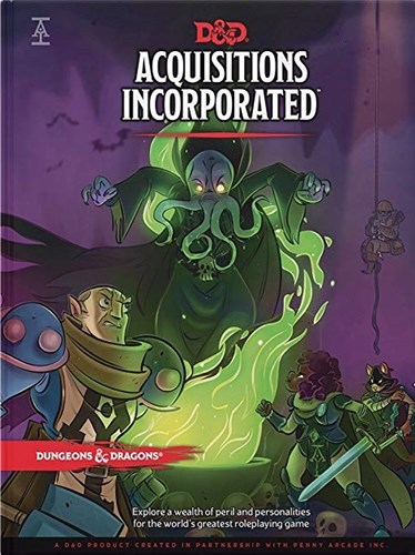DMGWTCC7255 Dungeons And Dragons RPG: Acquisitions Incorporated Book (Damaged) published by Wizards of the Coast