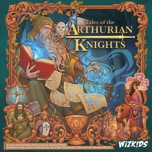 DMGWZK87589 Tales Of The Arthurian Knights Board Game (Damaged) published by WizKids Games