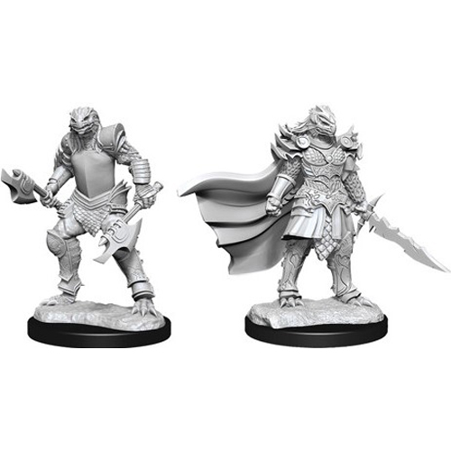 DMGWZK90302S Dungeons And Dragons Nolzur's Marvelous Unpainted Minis: Dragonborn Fighter Female (Damaged) published by WizKids Games