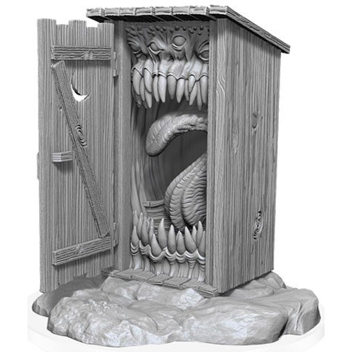DMGWZK90488S Dungeons And Dragons Nolzur's Marvelous Unpainted Minis: Giant Mimic (Damaged) published by WizKids Games