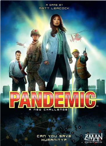 DMGZMG71100 Pandemic Board Game: 2013 Edition (Damaged) published by Z-Man Games
