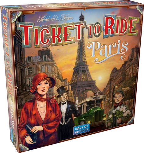2!DOW720066 Ticket To Ride Board Game: Paris published by Days Of Wonder
