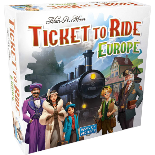 3!DOW7202NA Ticket To Ride Board Game: Europe (2026 Refresh) published by Days Of Wonder