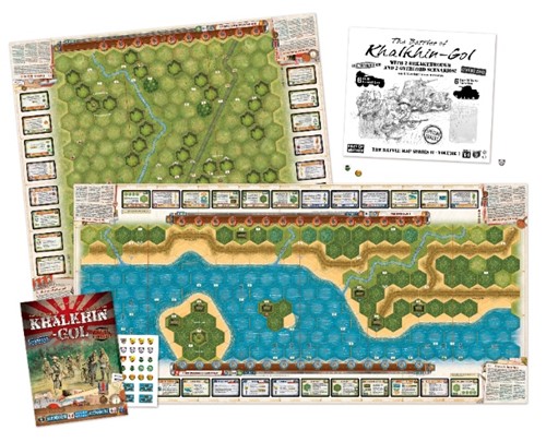DOW730025 Memoir '44 Board Game: Battle Map: The Battles Of Khalkhin-Gol published by Days Of Wonder