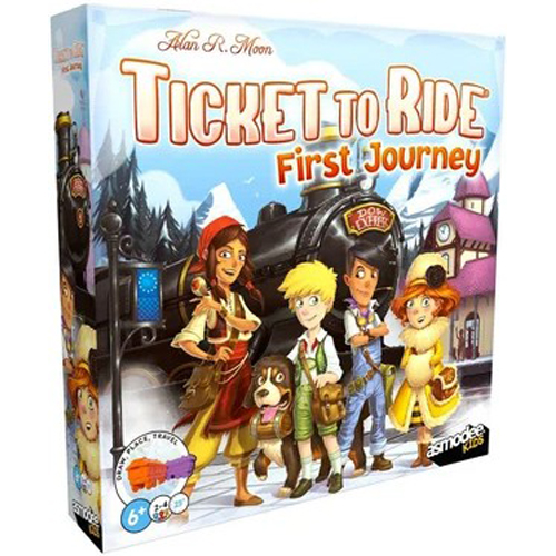 1!DOWSCOT2R0101 Ticket To Ride Board Game: First Journey Europe (2026 Refresh) published by Days Of Wonder