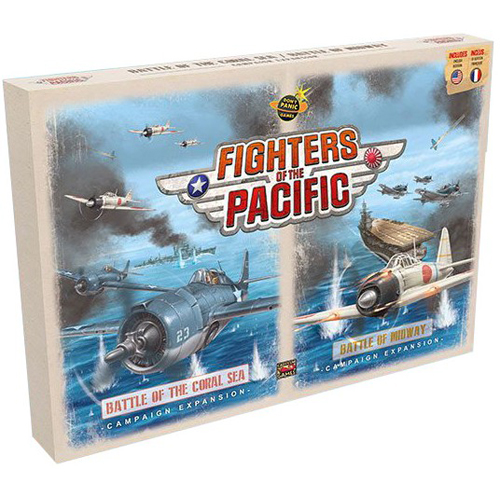 2!DPG1118 Fighters Of The Pacific Board Game: Battle Of Midway And Coral Sea Campaign Expansion published by Don't Panic Games