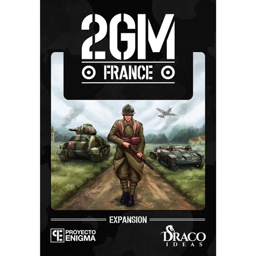 2!DRA2GMFRA 2GM Tactics Board Game: France Expansion published by Draco Ideas