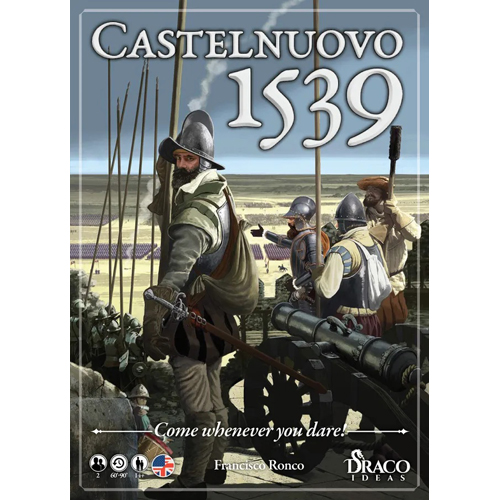 1!DRACAS01 Castelnuovo 1539 Board Game published by Draco Ideas