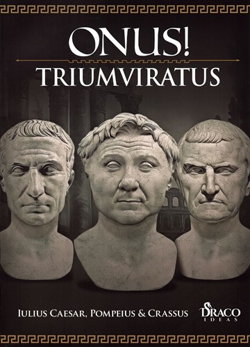 2!DRAON004 Onus! Card Game: Triumviratus Book published by Draco Ideas