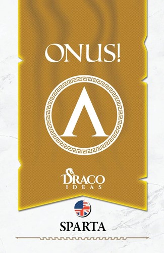 2!DRAONA03 Onus! Card Game: Armies III: Sparta Expansion published by Draco Ideas