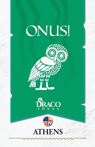 2!DRAONA04 Onus! Card Game: Armies IV: Athens Expansion published by Draco Ideas