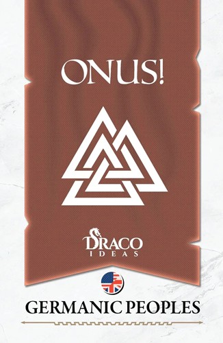 2!DRAONA10 Onus! Card Game: Armies X: Germanic People Expansion published by Draco Ideas