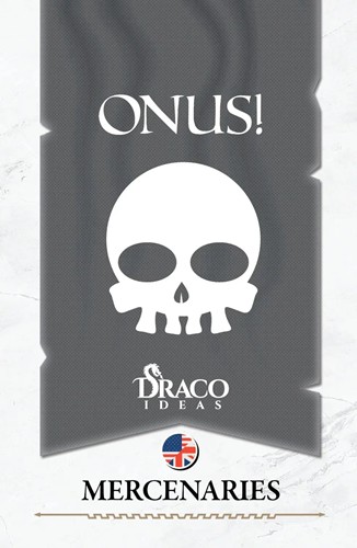 2!DRAONA13 Onus! Card Game: Armies XIII: Mercenaries Expansion published by Draco Ideas