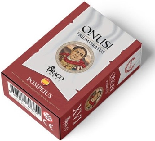 2!DRAONA16 Onus! Card Game: Triumviratus XVI: Pompeius Expansion published by Draco Ideas