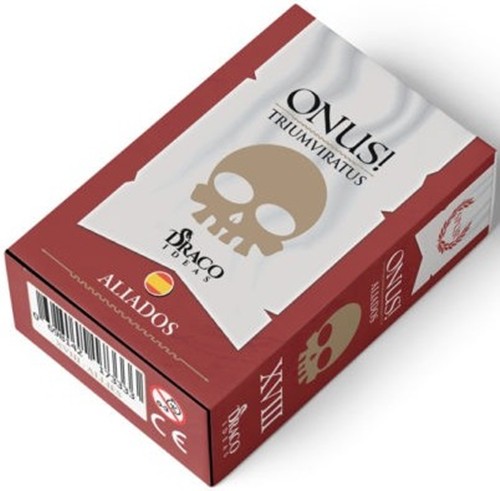 2!DRAONA18 Onus! Card Game: Triumviratus XVIII: Allies Expansion published by Draco Ideas