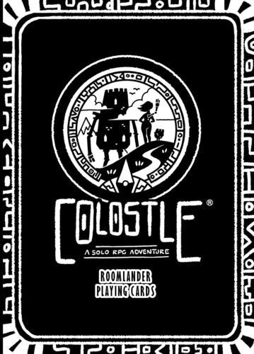 2!DRCCOL04 Colostle Solo RPG: Roomlander Playing Cards published by Draconeer Games