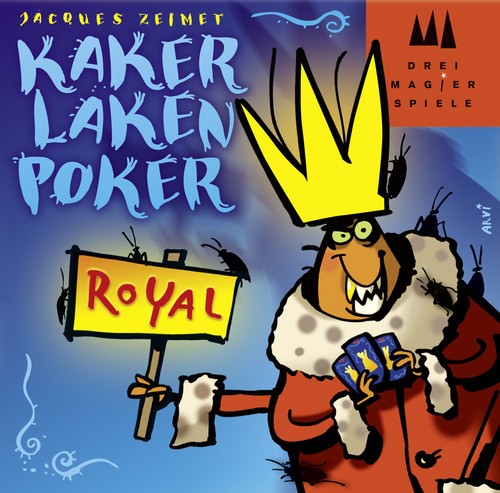 DRM40866 Cockroach Poker Royal Card Game published by Drei Magier Spiele