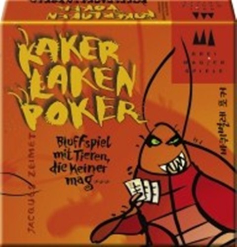 DRM87143 Cockroach Poker Card Game published by Drei Magier Spiele