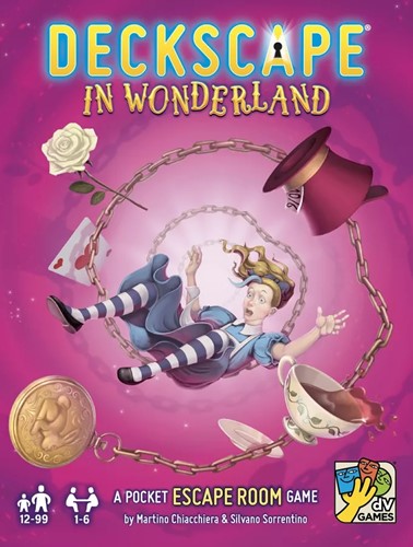 DVG5745 Deckscape Card Game: In Wonderland published by daVinci Editrice