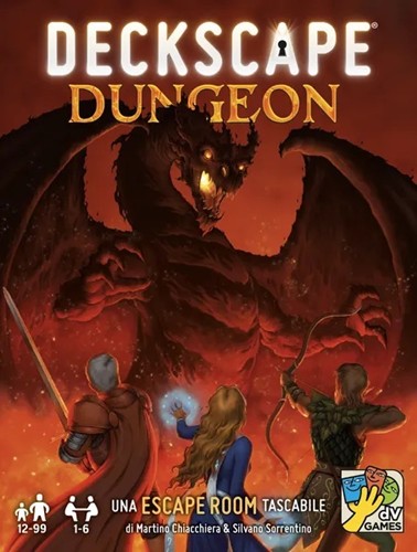 3!DVG5757 Deckscape Card Game: Dungeon published by daVinci Editrice
