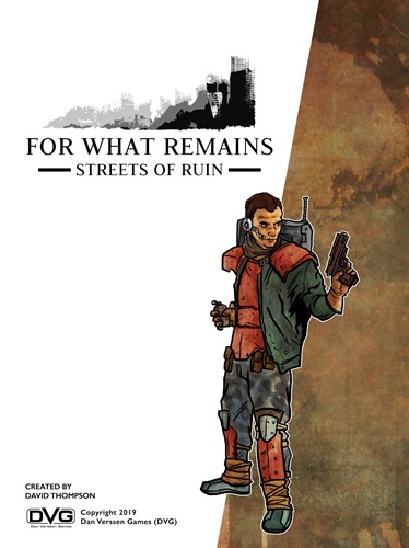 2!DVV1053 For What Remains: Streets Of Ruin published by Dan Verssen Games