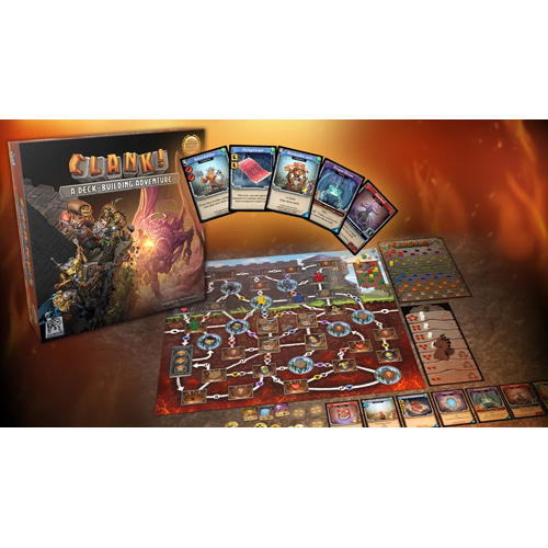 2!DWD02020 Clank! Deck Building Adventure Board Game: Master Thief Edition published by Direwolf Digital