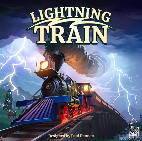 2!DWD10000 Lightning Train Board Game published by Direwolf Digital