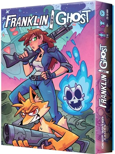 DWGFNG100 Franklin And Ghost Card Game published by Deep Water Games