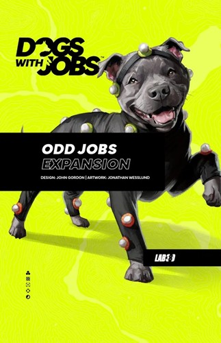 3!DWJE1 Dogs With Jobs Card Game: Odd Jobs Expansion published by Lab 380