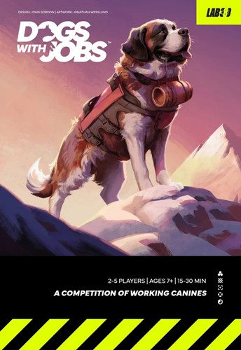 3!DWJG1STD Dogs With Jobs Card Game published by Lab 380
