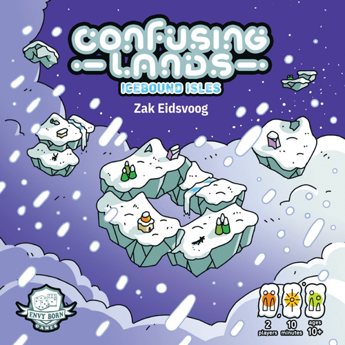 3!EBGTBD Confusing Lands Card Game: Icebound Isles published by Envy Born Games